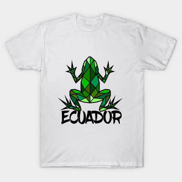 Rana Verde de Ecuador T-Shirt by leeloolook